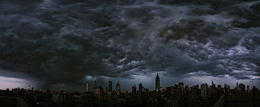 Awesome 42 Storm - Darkness Cover The Earth -, Scary Storm Clouds papel de parede HD