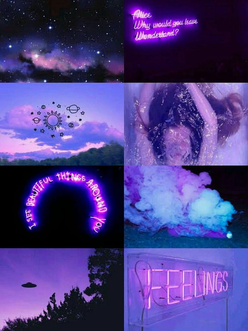 Android, iPhone, Background / - Purple, Violet Aesthetic HD phone ...