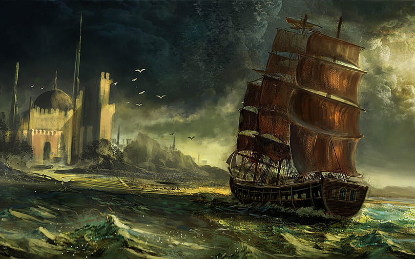 Pirate Ship HD wallpaper | Pxfuel
