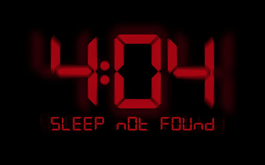 Error - Sleep not found, Error Message HD wallpaper