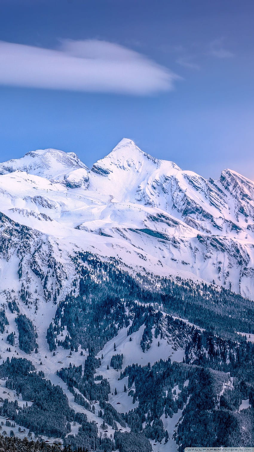 Mountain, Ski Slope ❤ for Ultra HD phone wallpaper