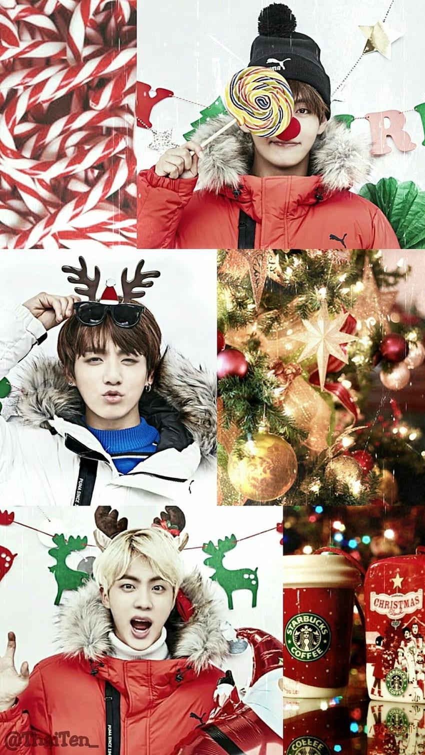 BTS (Navidad), BTS Christmas HD phone wallpaper | Pxfuel