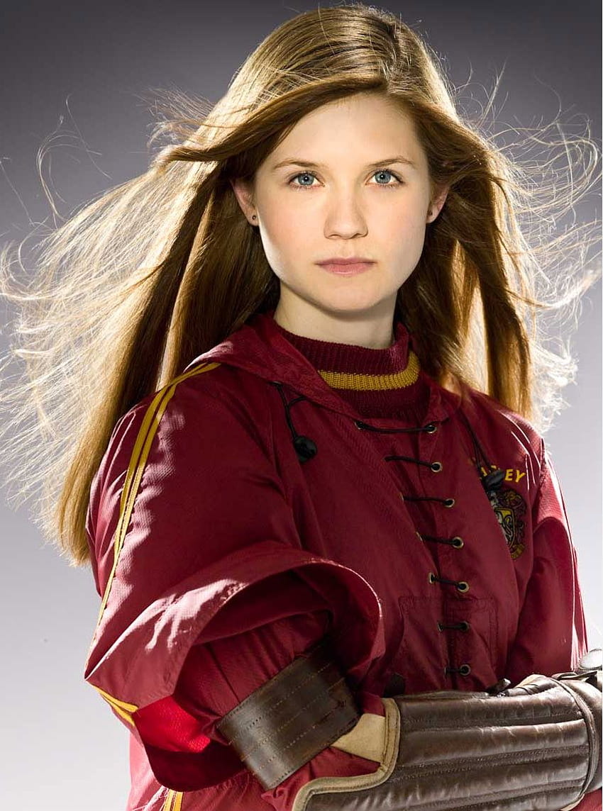 Ginny Hermione, Ginny Weasley Cartoon HD phone wallpaper