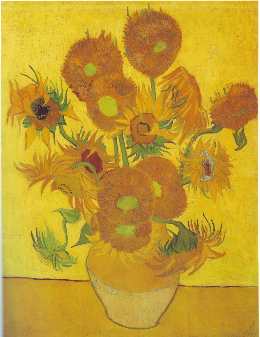 Vincent Van Gogh, Van Gogh Sunflowers HD phone wallpaper