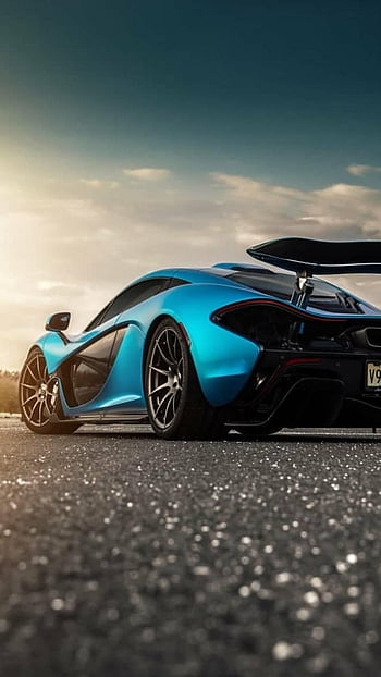 Blue McLaren P1 by AbdxllahM, mclaren p1 android HD phone wallpaper ...