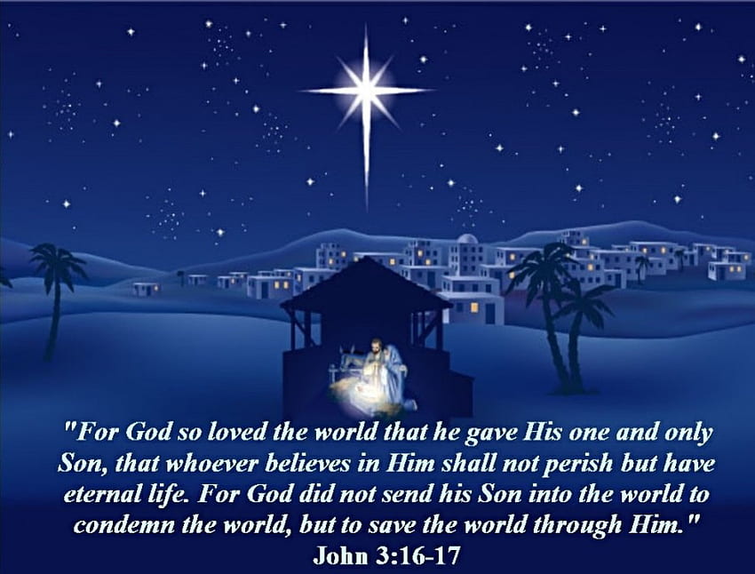 神の夜、降誕、ベツレヘム、クリスマス、聖書の一節 高画質の壁紙