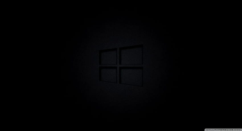 Windows Black Background, Black Windows 10 HD wallpaper | Pxfuel