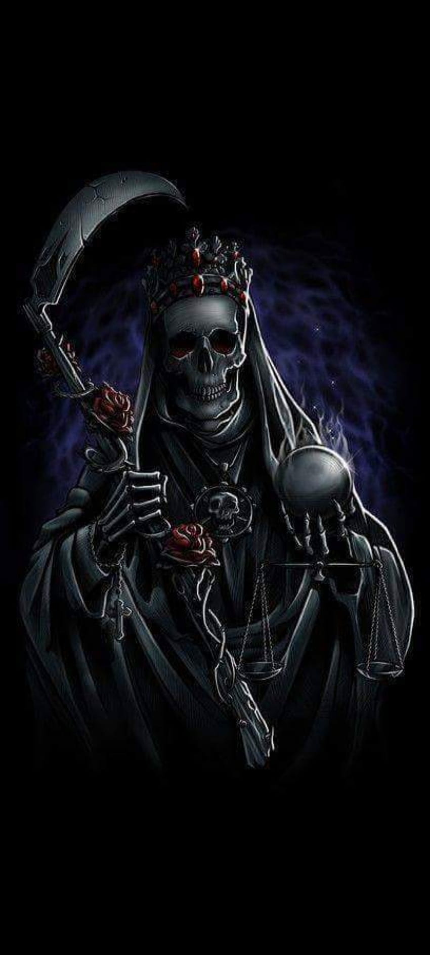 Grim reaper, art HD phone wallpaper