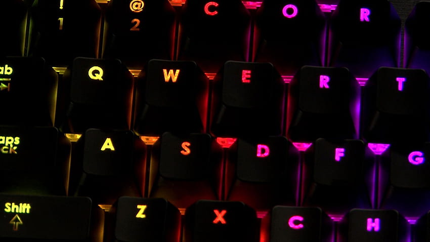 Corsair Debuts First Gaming Mechanical Keyboard with Cherry MX RGB Switches HD wallpaper