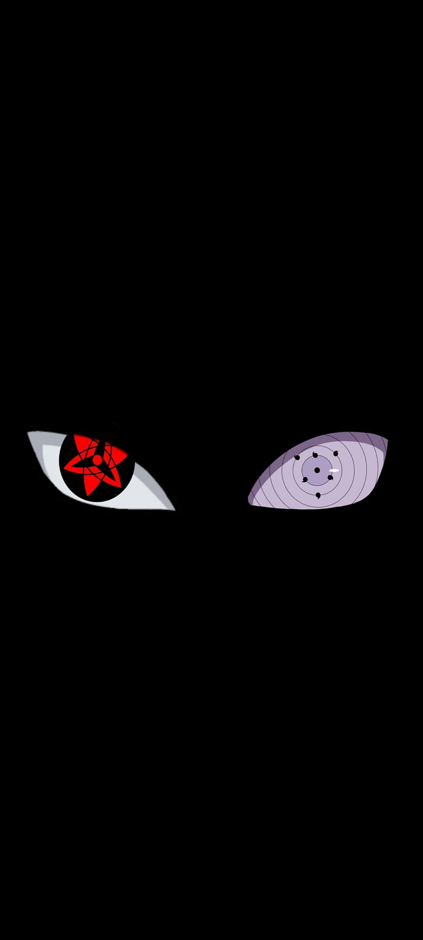 Sasuke Uchiha Eyes by me. (1080×2400): Naruto HD phone wallpaper