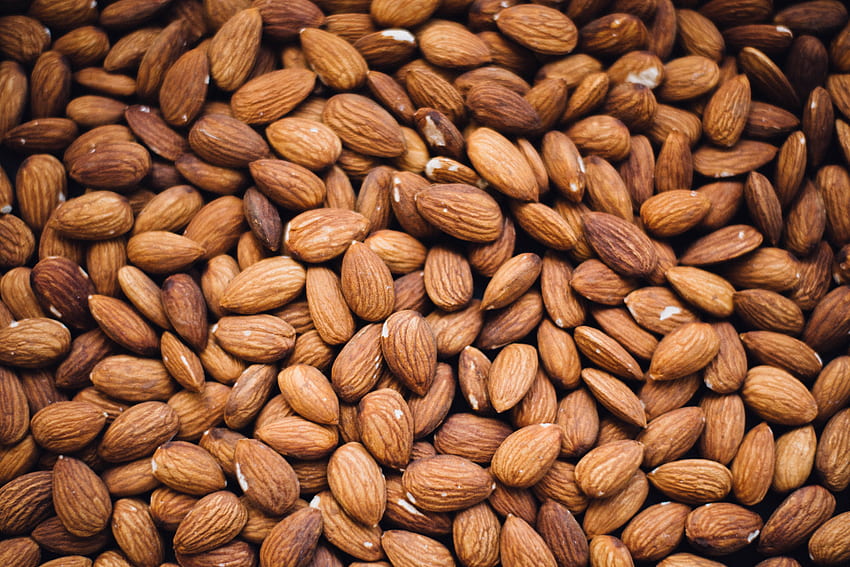 Food, Nuts, Core, Nucleus, Almond HD wallpaper