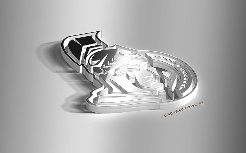 Ottawa Senators, 3D steel logo, Canadian Hockey Club, 3D emblem, NHL, Ontario, Canada, USA, National Hockey League, Ottawa Senators metal emblem, hockey, creative 3D art for with resolution HD wallpaper