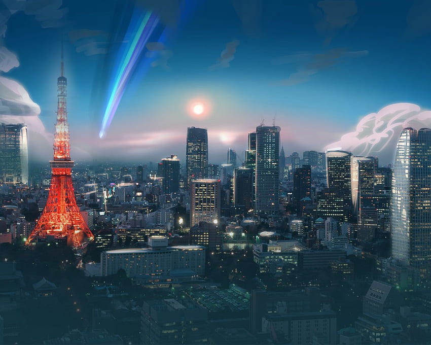 Sắm ngay ảnh nền HD anime thành phố Nhật Bản để cảm nhận được vẻ đẹp lãng mạn và hiện đại của một trong những thành phố đẹp nhất thế giới.