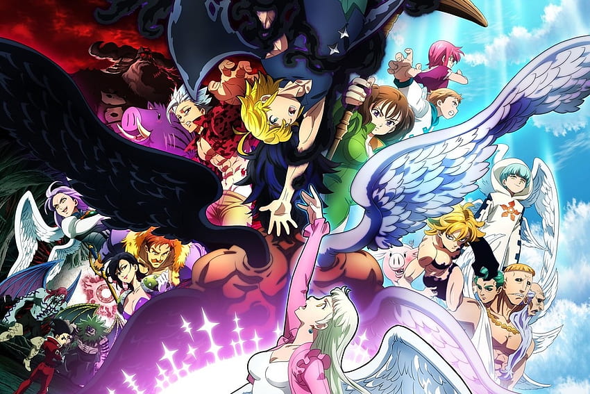 The Seven Deadly Sins Dragons Judgment, sins, dragons, seven, deadly, judgement HD wallpaper