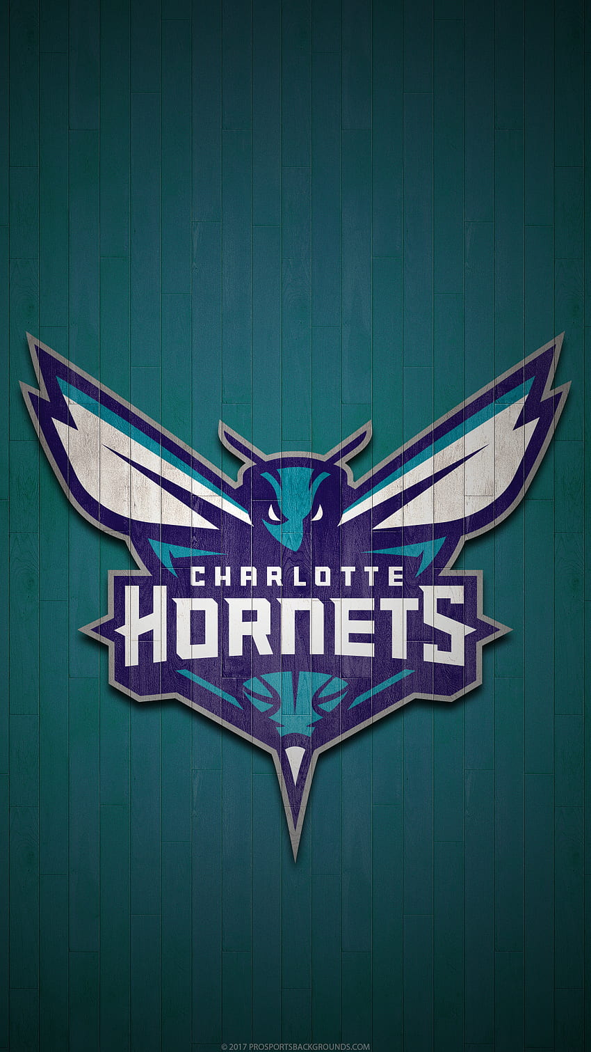Charlotte Hornets, basket-ball, logo, nba Fond d'écran de téléphone HD