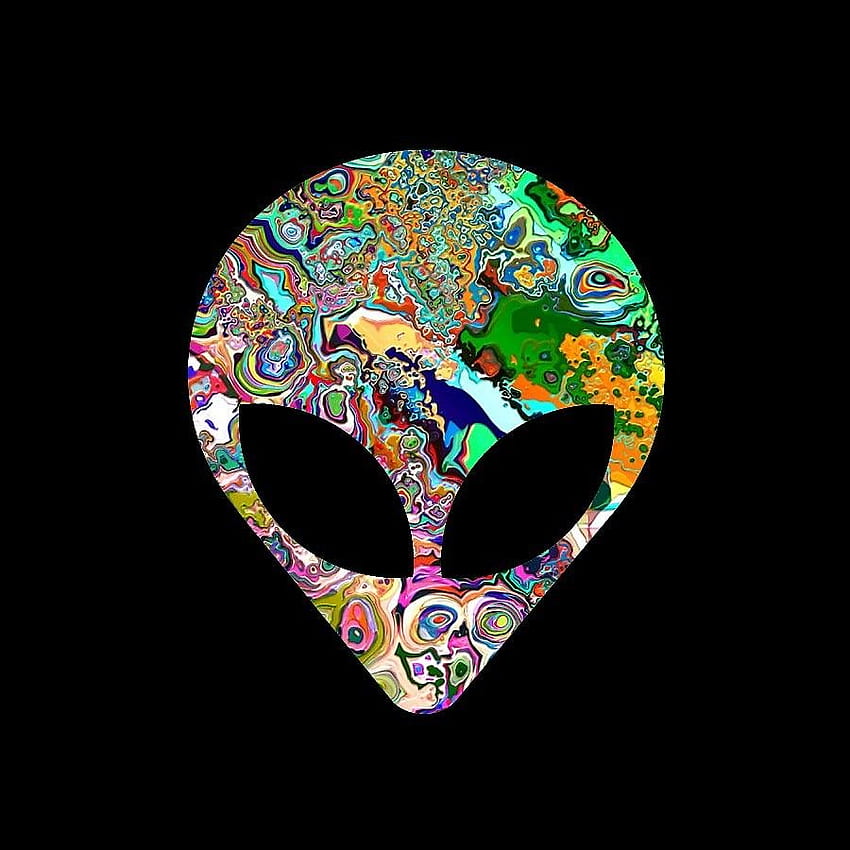 Created mad, a blog about creation and aliens, Stoner Alien HD phone wallpaper