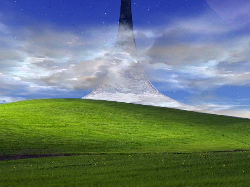 ハロー。 Windows XP ブリス 高画質の壁紙