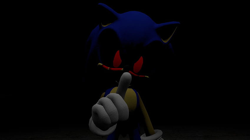 I am God. Sonic.exe HD wallpaper