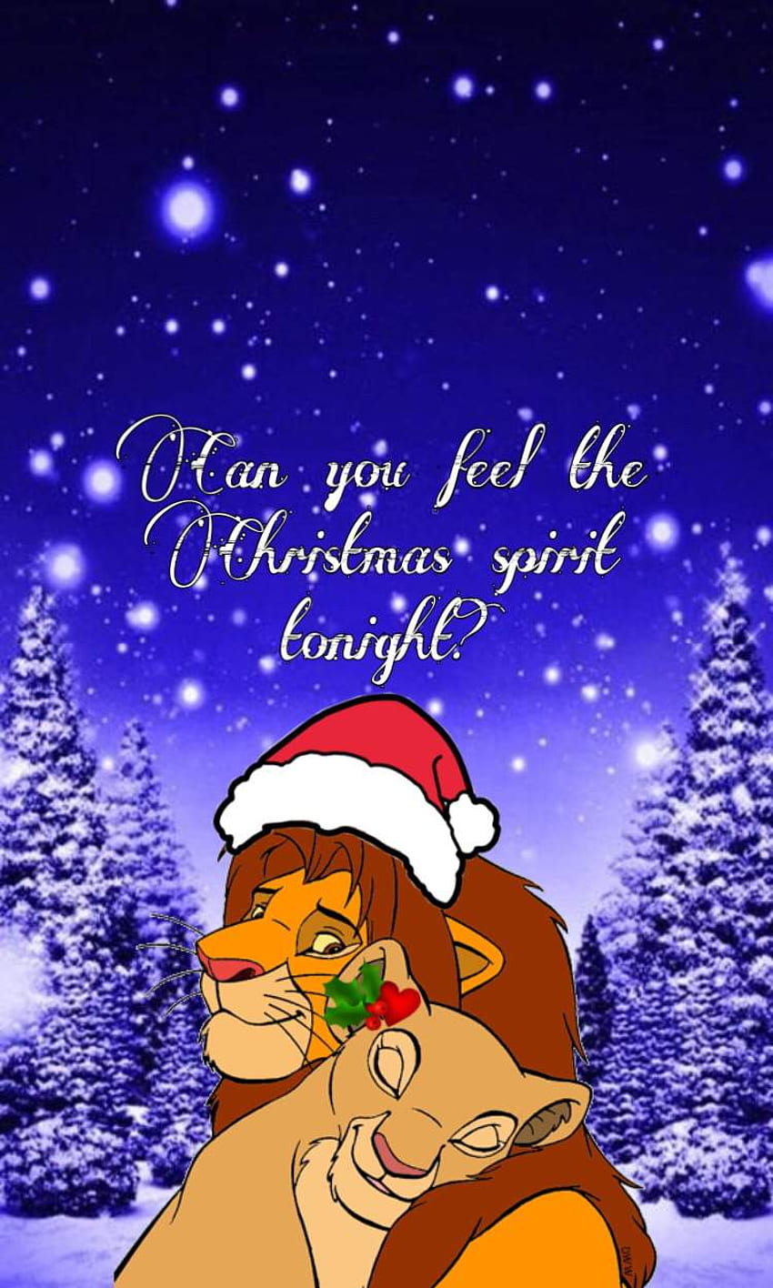 Can You Feel the Christmas Spirit Tonight? - Made By Me. Disney Amino HD phone wallpaper