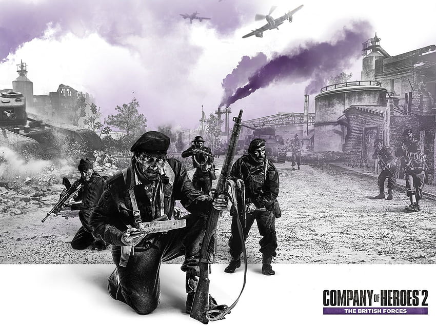 Company of Heroes 2: The British Forces (2015) promotional art HD wallpaper  | Pxfuel