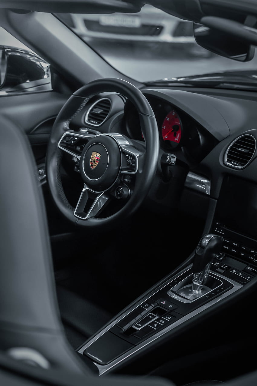 Porsche 911, gauge, gear_shift HD phone wallpaper