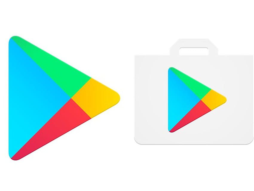 Google drops the shopping bag from the Play Store icon HD wallpaper