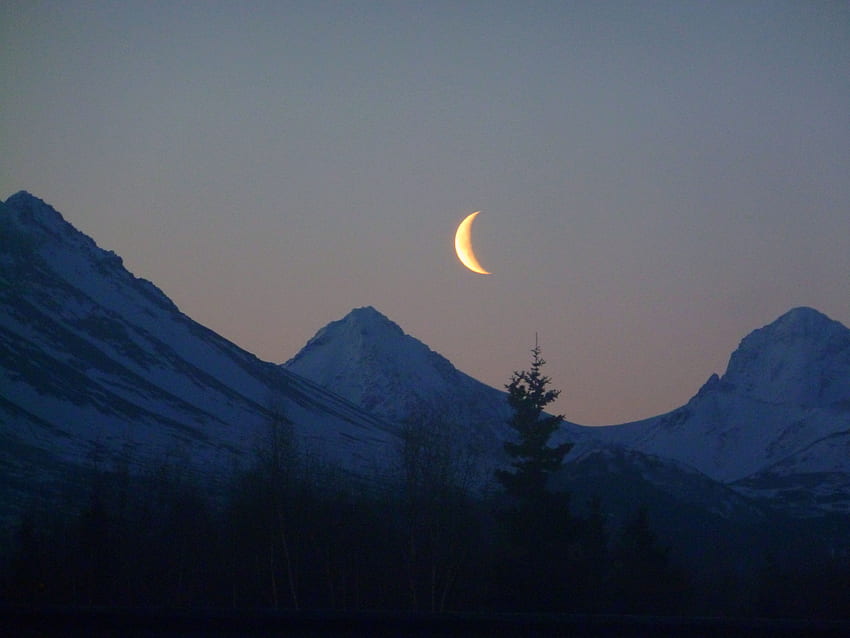 Astonishing Crescent Moon , Instagram HD wallpaper | Pxfuel