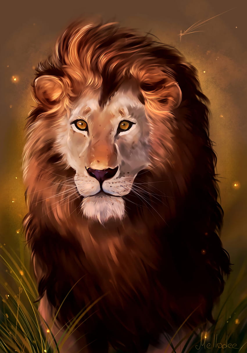 Art, Lion, Predator, Sight, Opinion, King Of Beasts, King Of The Beasts HD phone wallpaper