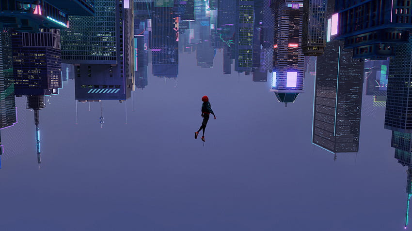 Upside Down - Spider Man Into The Spider Verse Falling - - , Spiderman Upside Down HD wallpaper