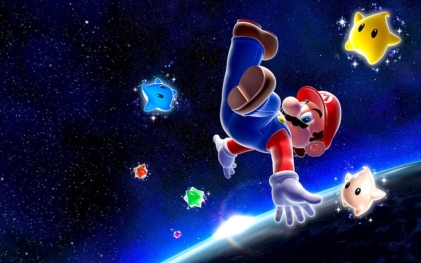 High Res Super Mario Galaxy !! Pure Nintendo, Mario Game Over HD wallpaper