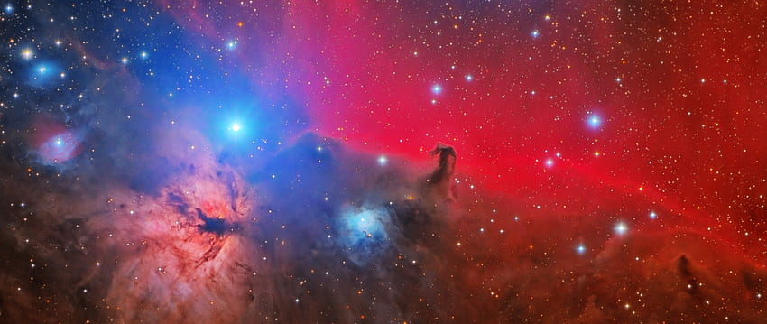 Horsehead Flame Nebula , Orion Constellation, Astronomy, Space, Cosmology HD wallpaper