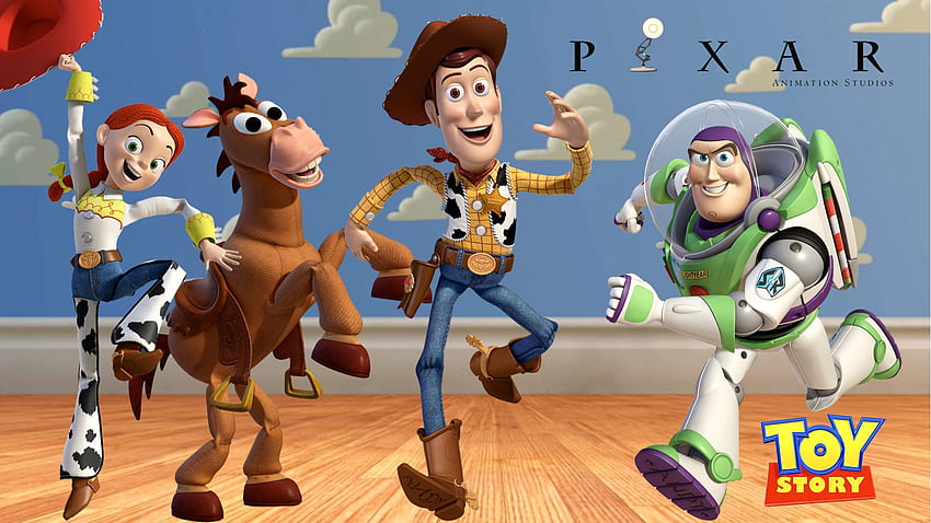 Toy Story, Woody, Disney Pixar, Disney, Pixar, Bullseye, Buzz l'Éclair, Jessie Fond d'écran HD