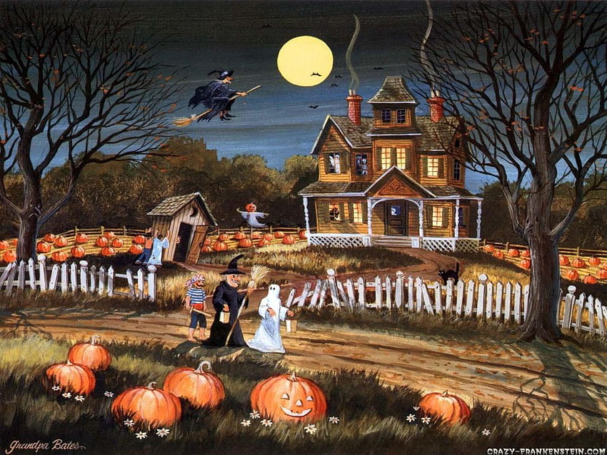 Halloween, Classic Halloween HD wallpaper