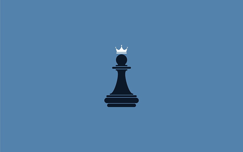 pion à reine, pièce d'échecs de la reine Fond d'écran HD