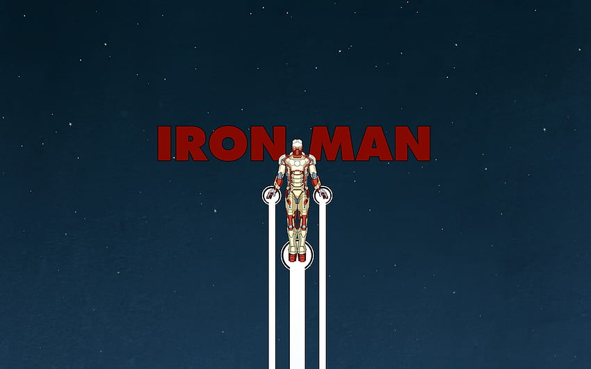 Iron Man na PC, Iron Man Vintage Tapeta HD