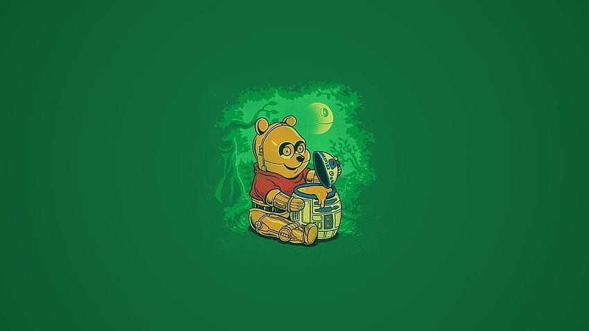 Somewhat Creepy) Star Wars Winnie The Pooh. [] :, Creepy Cartoon HD wallpaper
