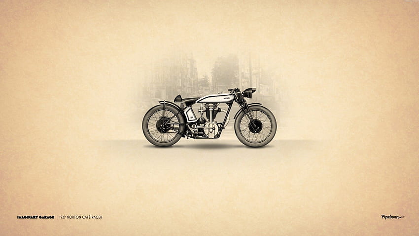 Norton Cafe Racer Motorcycle . . 103973 HD wallpaper