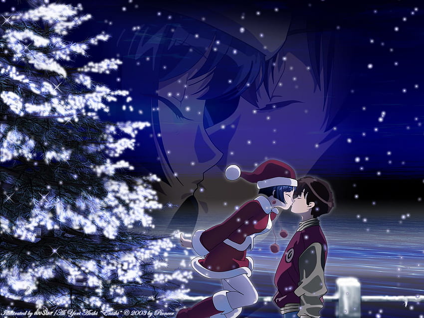 Ai Yori Aoshi Christmas guys Girls Anime, Happy New Year Anime HD wallpaper