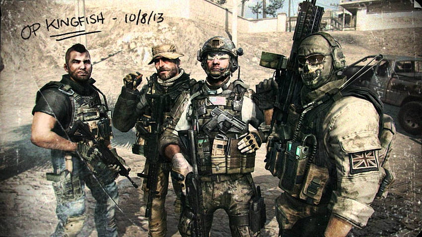 Task Force 141 4K Call of Duty Modern Warfare 2 Wallpaper 4491h