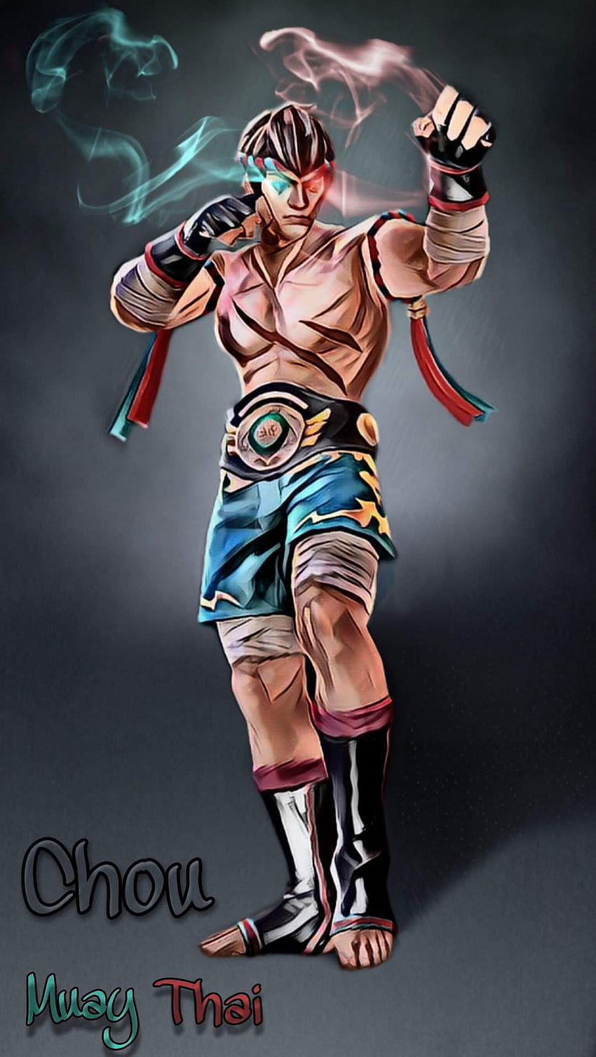 Chou King Muay Thai, Chou-Legende HD-Handy-Hintergrundbild