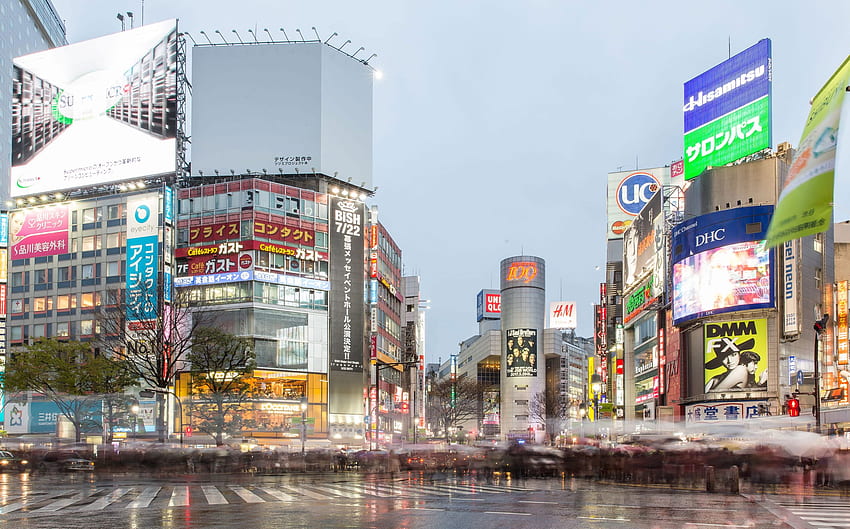 Japan , Shibuya Ku, Shibuya Station, Cityscape, Tokyo, Buildings • For ...