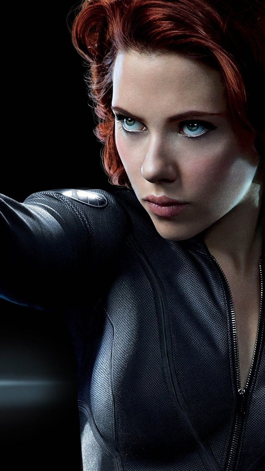 Yenilmezler'de Scarlett Johansson IPhone 8 7 6 6S, Marvel Scarlett Johansson HD telefon duvar kağıdı