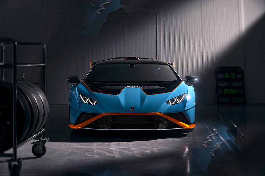 2021 Lamborghini Huracan Sto HD-Hintergrundbild