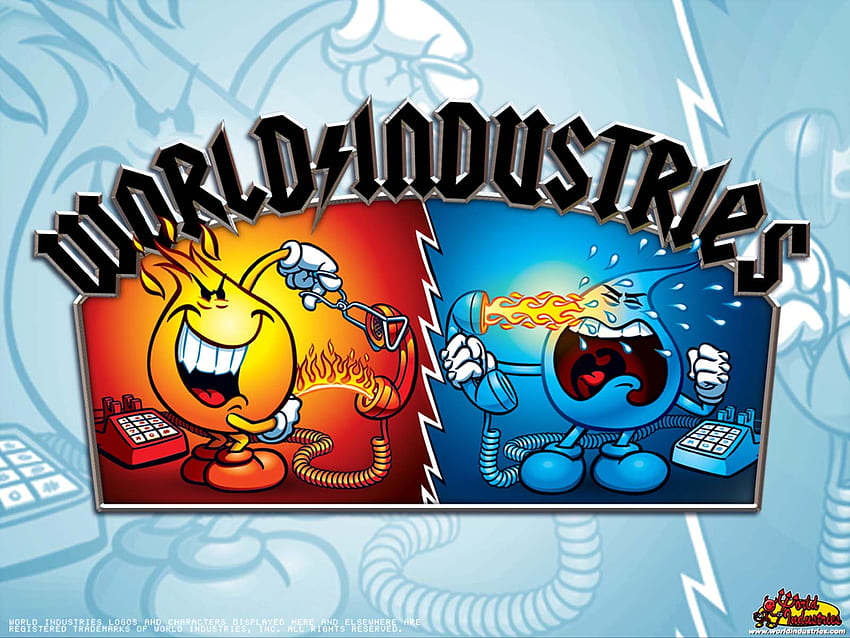 Лого World Industries Скейтбордове - - - Съвет HD тапет
