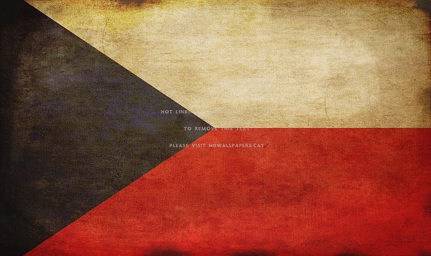 czech republic flag abstract HD wallpaper