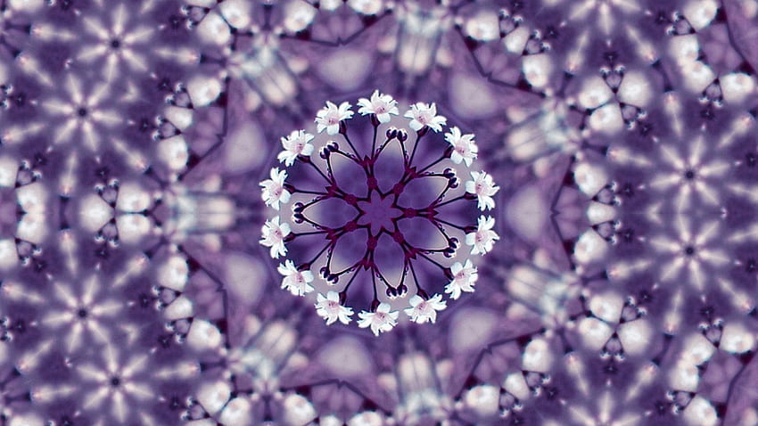 Blumen, Muster, Verschiedenes, Sonstiges, Kaleidoskop HD-Hintergrundbild