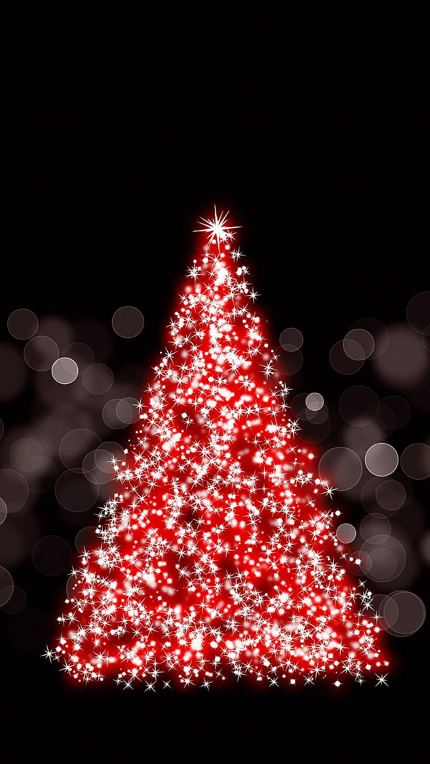 albero di natale scintillante. Natale, telefono di Natale, Natale, albero di Natale viola Sfondo del telefono HD