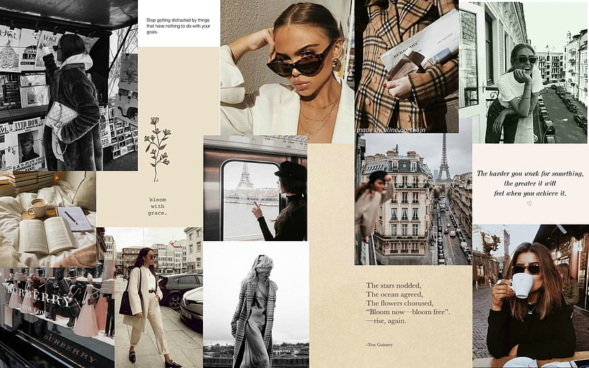 Fondo de pantalla Macbook París. Fashion , macbook, Paris, Fashion Collage HD wallpaper