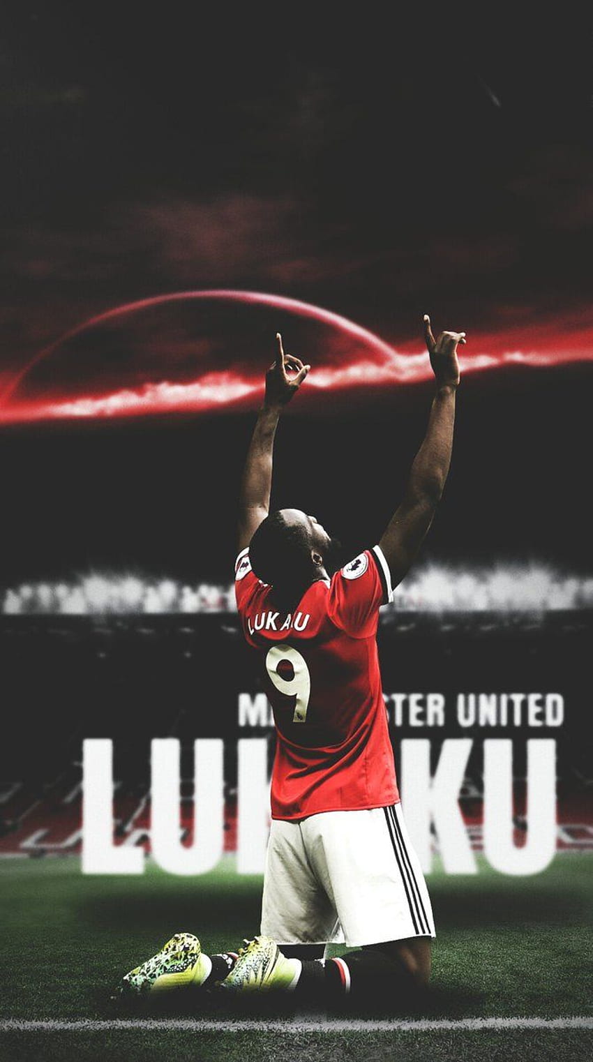 Manchester United sur Twitter iPhone Romelu, Romelu Lukaku Fond d'écran de téléphone HD