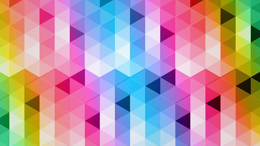 Color Rhombus HD wallpaper